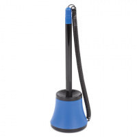 Ручка шариковая настольная Brauberg Стенд-пен №1 синяя, 0.7мм, черно-синий корпус
